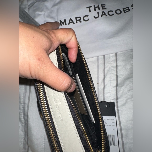 🔥New🤎Neutral the Marc jacobs snapshot bag taupe brown french grey bag - Picture 6 of 17